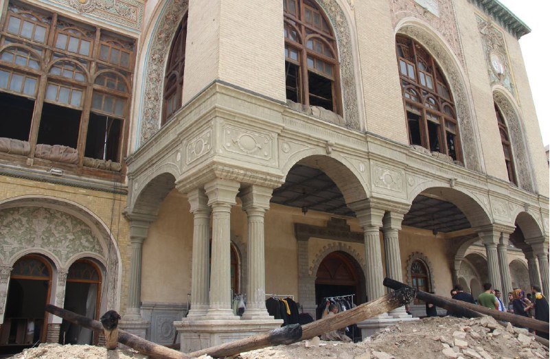 ایتالیایی ها در راه عمارت مسعودیه