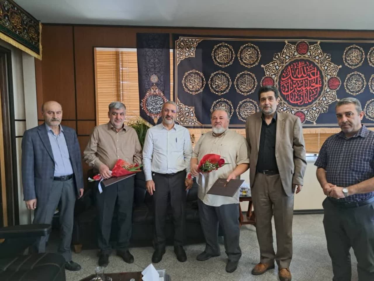 دیدار مهرداد کیانی با آزادگان شهرداری کرج