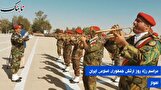نمایش اقتدار نیروهای مسلح در رژه باشکوه روز ارتش در اهواز + فیلم