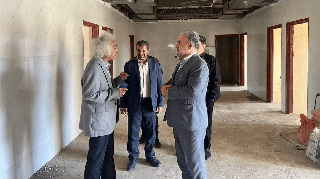 درمانگاه جنت‌آباد در آستانه تکمیل؛ فرماندار قم پای کار پروژه