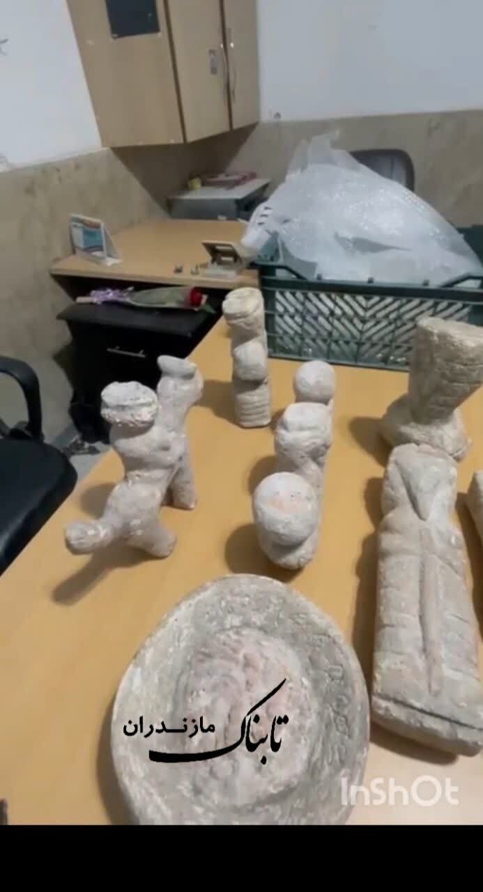 دستگیری باند قاچاق اشیاء عتیقه‌ی دوران ایلامی توسط پلیس مازندران
