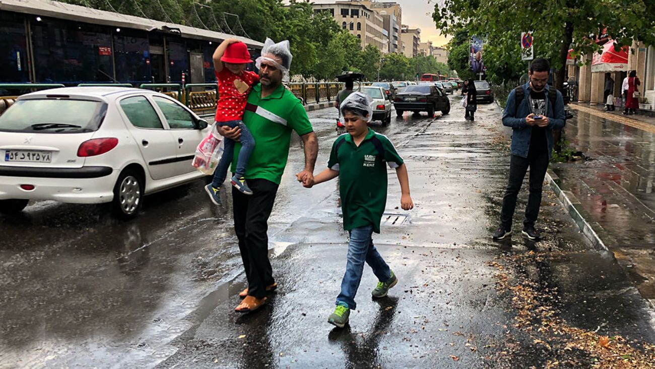 لرستان غرق در بارش و کولاک؛ هشدار نارنجی صادر شد